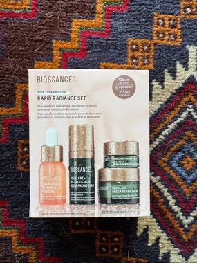 Biossance Rapid Radiance Set NWT
